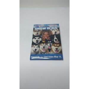 Walt Disney Snow Dogs Dvd Promo Movie Button Pin